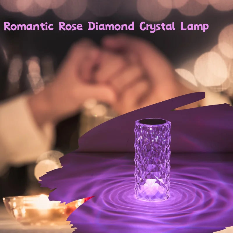 Diamond Rose Tafellamp Magic